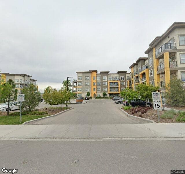 Street view of 104-19621 40 Street SE, Calgary