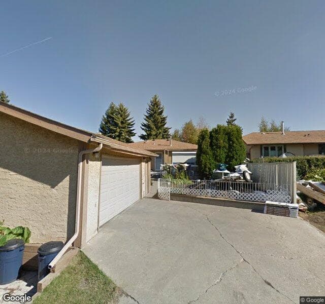 Street view of 1408 37 Street NW, Edmonton