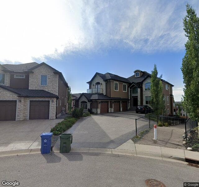 Street view of 55 Aspen Stone Court SW, Calgary