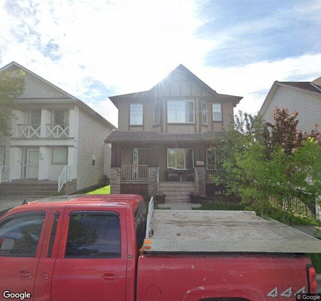 Street view of 219 Elgin Way SE, Calgary