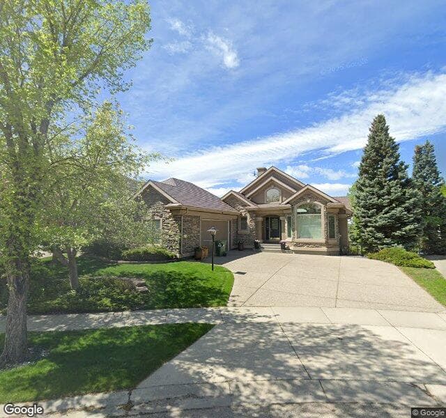 Street view of 422 Douglasdale Court SE, Calgary