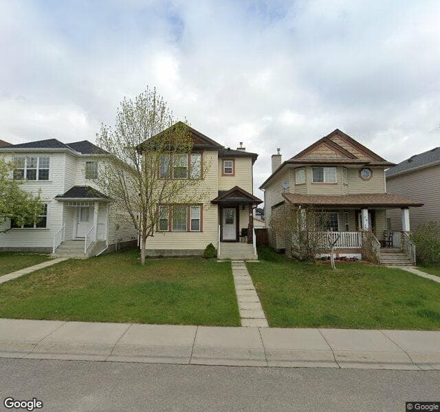 Street view of 34 Everglen Manor SW, Calgary
