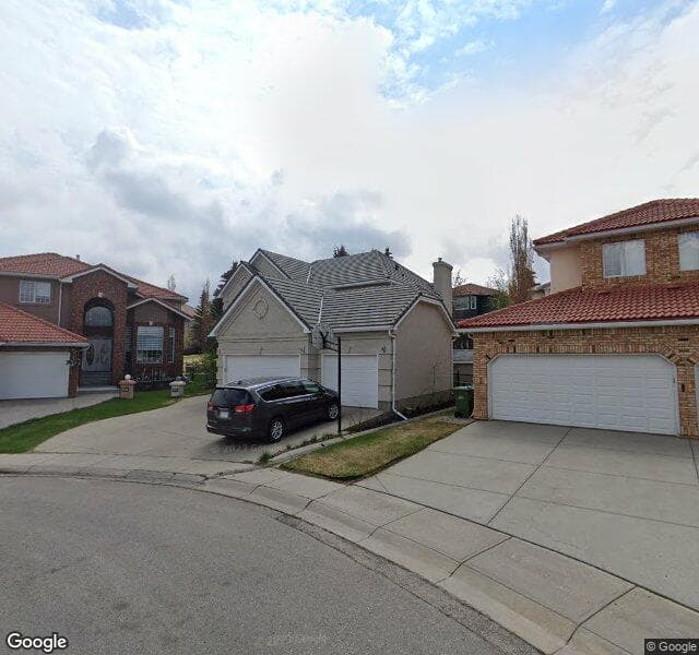 Street view of 223 Hamptons Square NW, Calgary