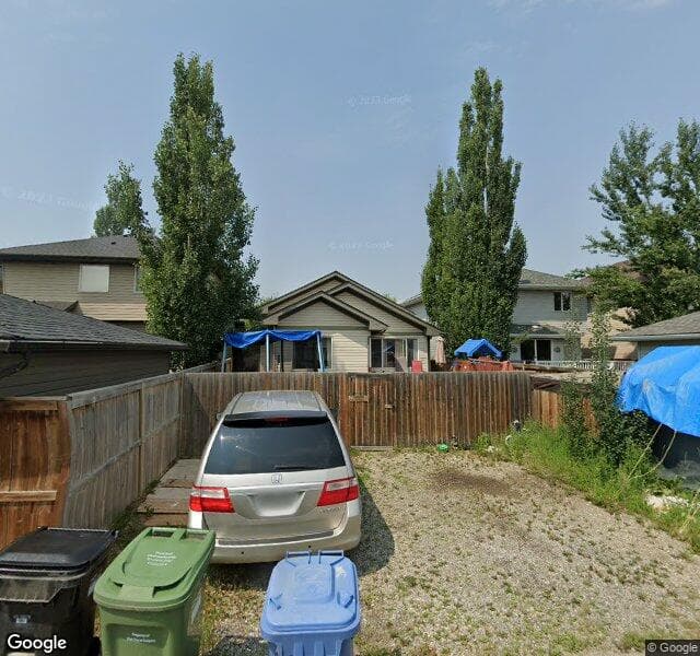 Street view of 312 Prestwick Terrace SE, Calgary