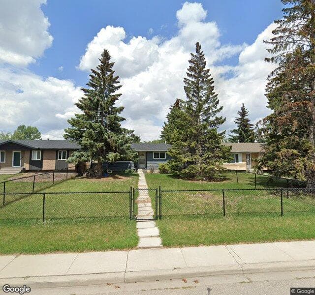 Street view of 720 Alderwood Place SE, Calgary