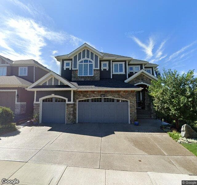 Street view of 187 Aspen Dale Way SW, Calgary