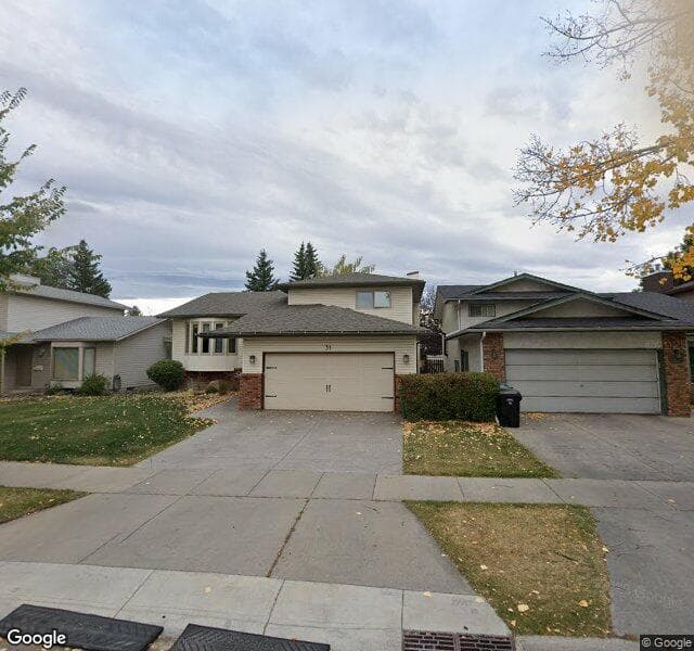Street view of 31 Woodfield Road SW, Calgary