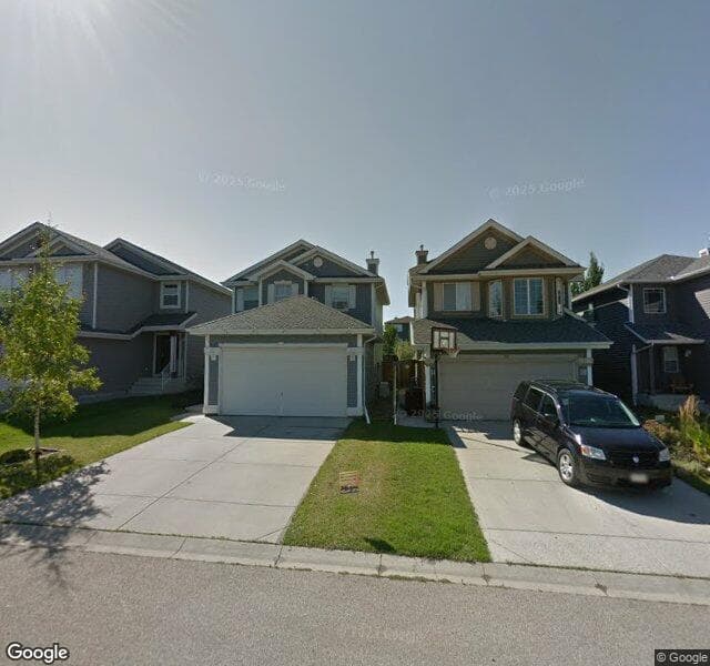 Street view of 172 Bridlepost Green SW, Calgary