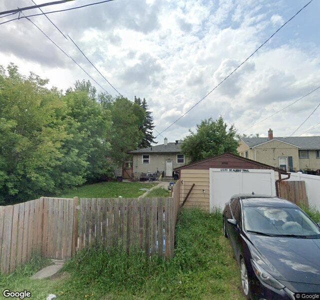 Street view of 12235 St Albert Trail NW, Edmonton