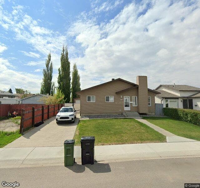 Street view of 9815 164 Avenue NW, Edmonton
