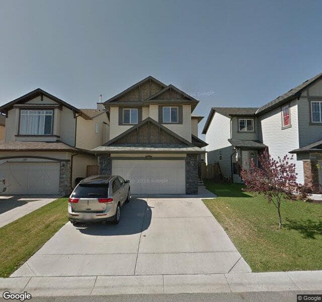 Street view of 203 Brightonstone Gardens SE, Calgary