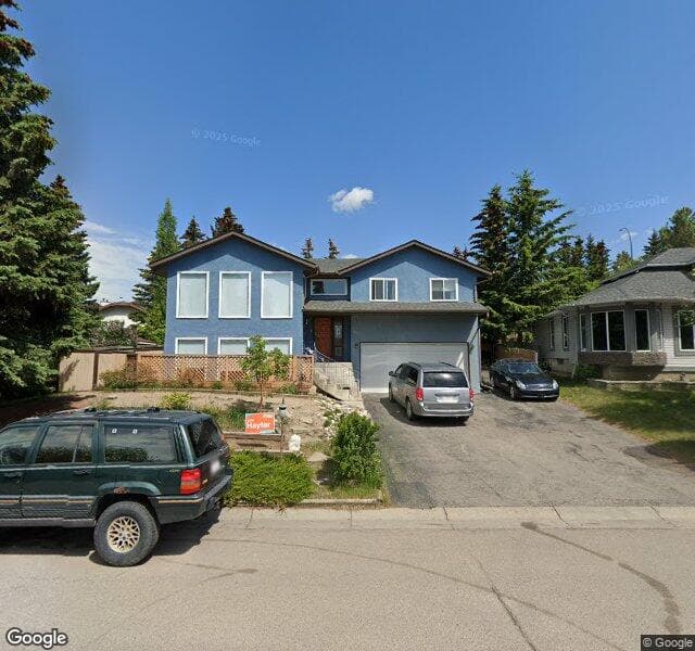 Street view of 308 Ranchridge Court NW, Calgary
