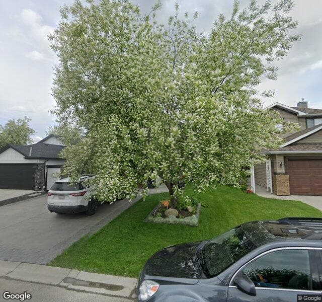Street view of 206 Chaparral Court SE, Calgary