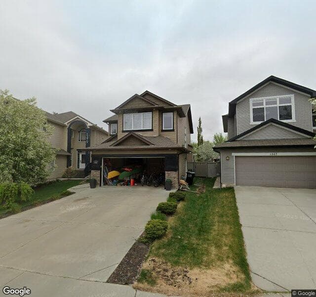Street view of 1383 113 Street SW, Edmonton