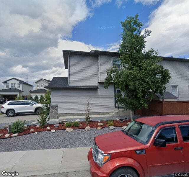 Street view of 139 Covecreek Court NE, Calgary
