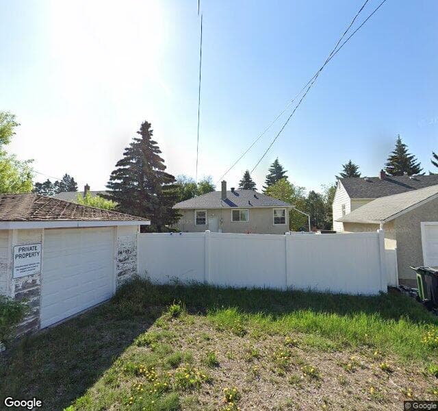Street view of 11326 115 Street NW, Edmonton