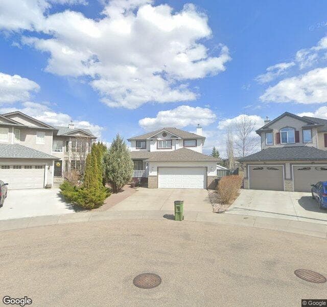 Street view of 20004 50 Avenue NW, Edmonton