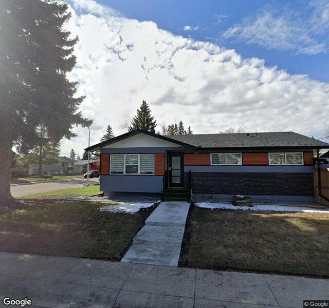 Street view of 9703 2 Street SE, Calgary