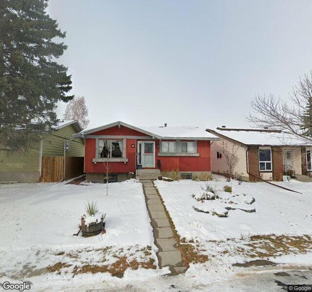 Street view of 43 Berkley Rise NW, Calgary