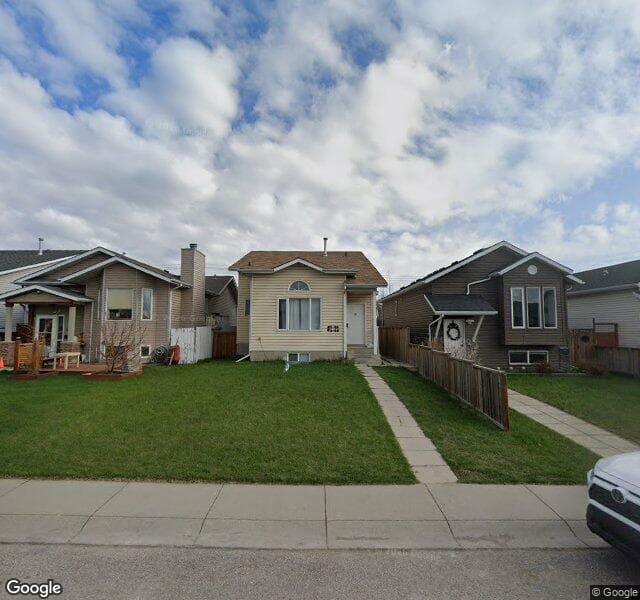 Street view of 56 Erin Meadow Way SE, Calgary