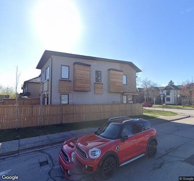 Street view of 2050 49 Avenue SW, Calgary