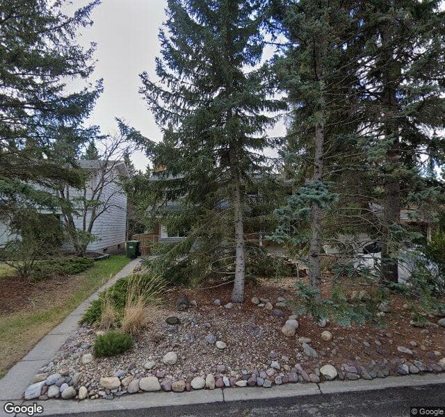 Street view of 6713 Leaside Drive SW, Calgary