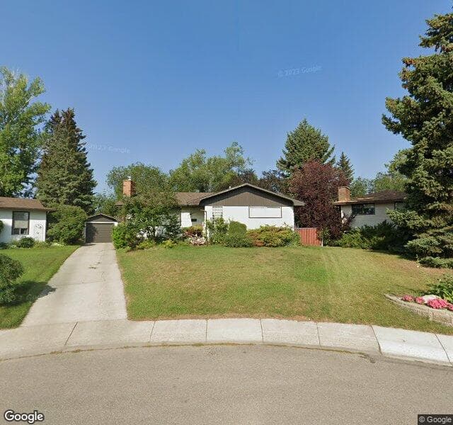 Street view of 222 Oakmoor Place SW, Calgary