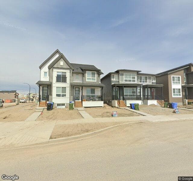 Street view of 93 Belmont Drive SW, Calgary