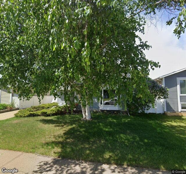 Street view of 13404 25 Street NW, Edmonton