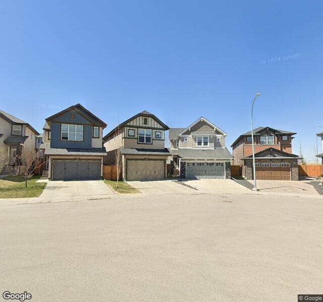Street view of 43 Sage Berry Place NW, Calgary