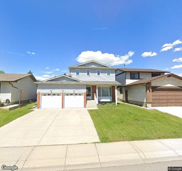 Street view of 16 Templemont Way NE, Calgary