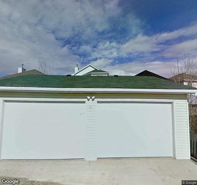 Street view of 16 Tuscany Valley Lane NW, Calgary