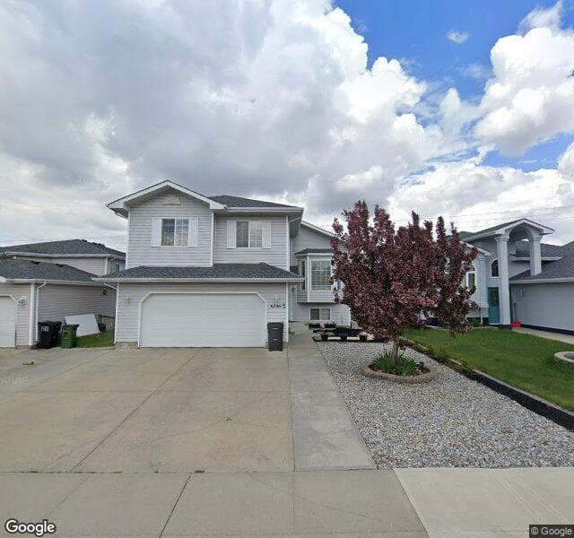 Street view of 6736 163 Avenue NW, Edmonton