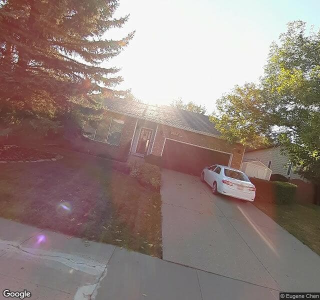 Street view of 9836 185 Street NW, Edmonton