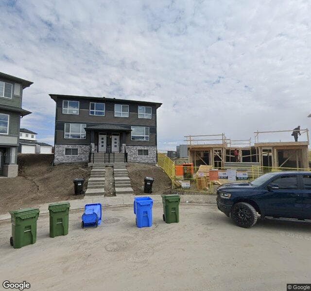 Street view of 414 Carringvue Grove NW, Calgary
