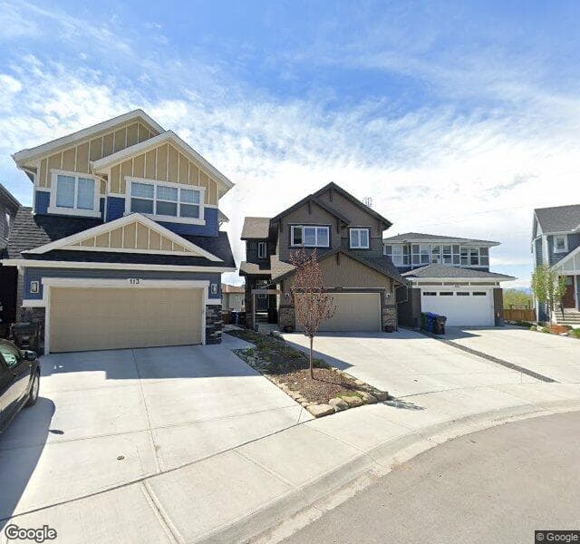 Street view of 109 Tuscany Ridge Circle NW, Calgary