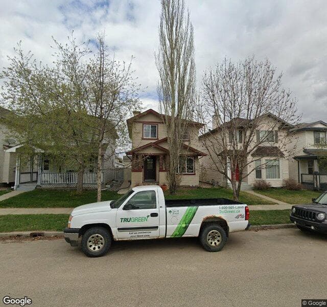 Street view of 21334 87A Avenue NW, Edmonton