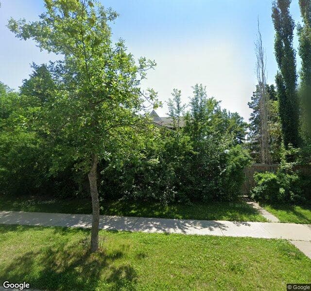 Street view of 10998 125 Street NW, Edmonton