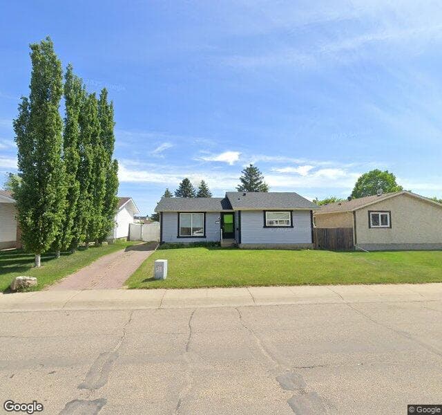 Street view of 13327 25 Street NW, Edmonton