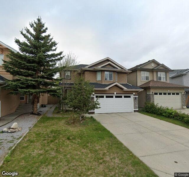 Street view of 210 Everwillow Close SW, Calgary