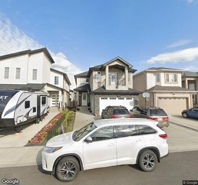 Street view of 16717 61 Street NW, Edmonton