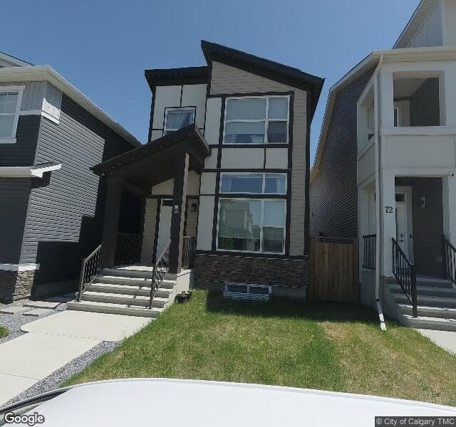 Street view of 76 Ambleton Street NW, Calgary