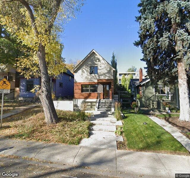 Street view of 1813 17A Street SW, Calgary