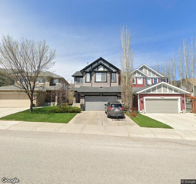 Street view of 10 Tuscany Springs Hill NW, Calgary
