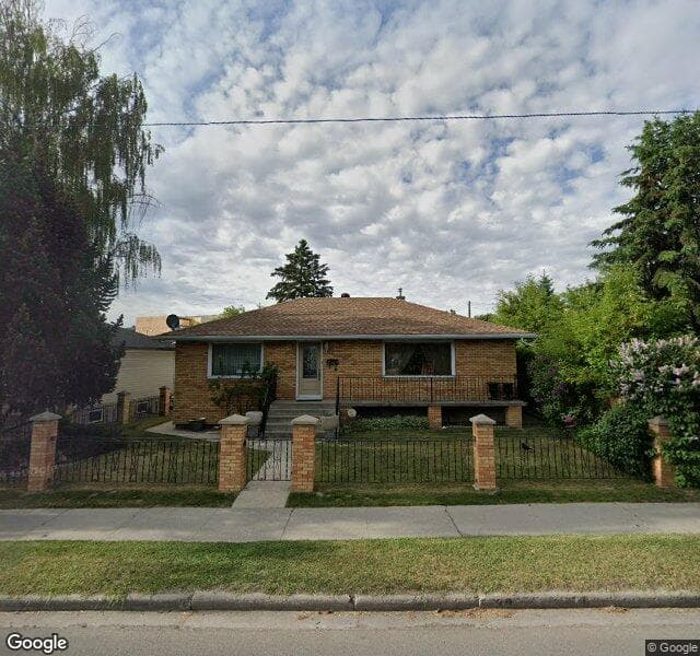 Street view of 1047 8 Avenue NE, Calgary