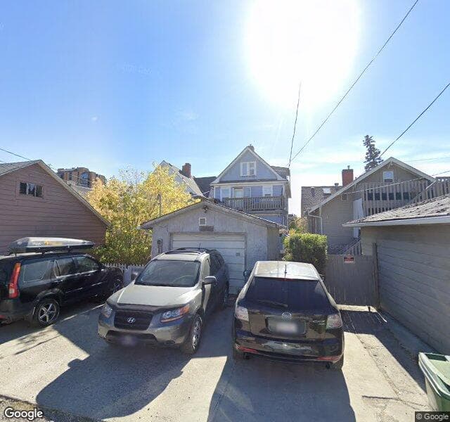 Street view of 1512 12 Avenue SW, Calgary