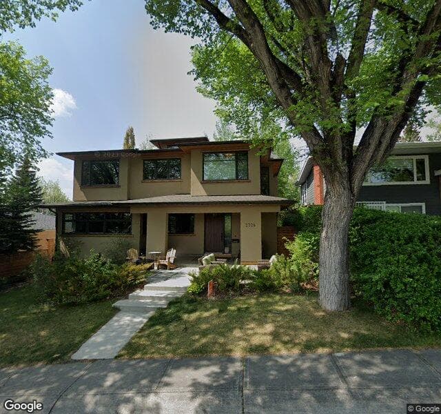 Street view of 2728 Cannon Road NW, Calgary