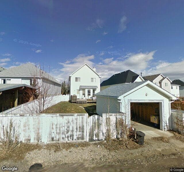 Street view of 206 Tuscany Valley Drive NW, Calgary