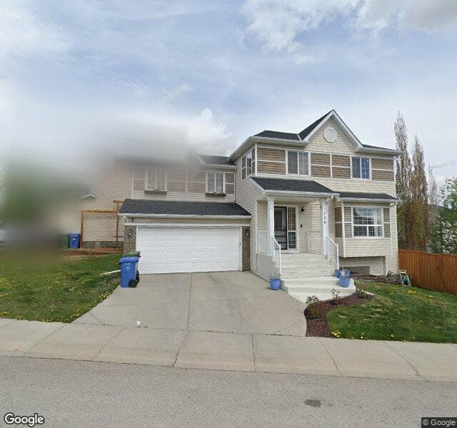 Street view of 110 Royal Elm Road NW, Calgary