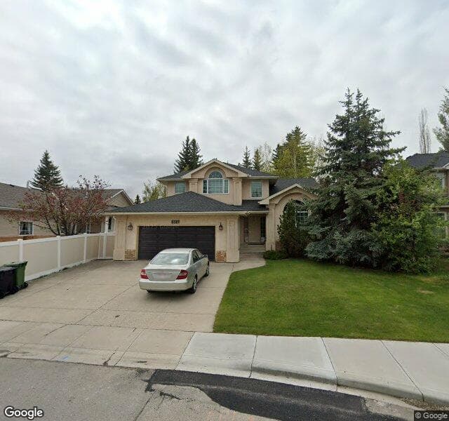 Street view of 1317 Shawnee Road SW, Calgary